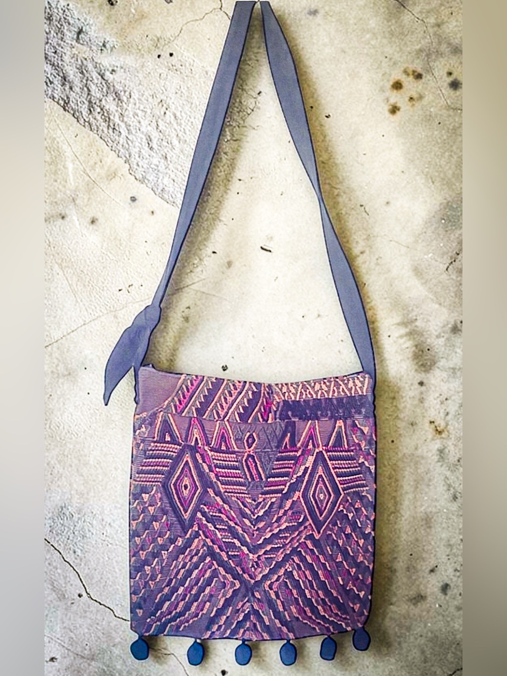 🕶️Boho Crossbody Messenger Style Bag NWT